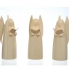 Schalling, crèche moderne 3 Anges En Bois Pour Crèche De Noël, 12 Cm Sale