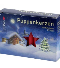 Ewa Kerzen, bougies de Noël et bougies de l'Avent 20 Bougies Anniversaire, Puppenkerzen 10 Mm Discount