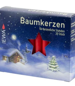 Ewa Kerzen, bougies de Noël et bougies de l'Avent 20 Bougies Sapin De Noël, Baumkerzen 13 Mm Online
