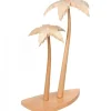 Schalling, crèche moderne 2 Palmiers En Bois Pour Décoration Crèche De Noël Best