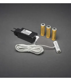 Konstsmide, guirlandes lumineuses de Noël Adaptateur Secteur Pour Articles Sur Piles 4 X 1,5 V Aa Clearance