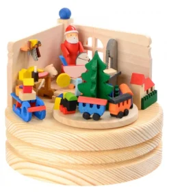 Graupner, décoration de sapin de Noël, Déco Noël enfant Boite A Musique Bois, Atelier Du Père Noël Sale