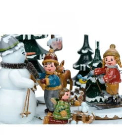 Hubrig, figurines pour enfant Boite A Musique Noël, Jeux D'Enfants Dans LÀ Neige Clearance