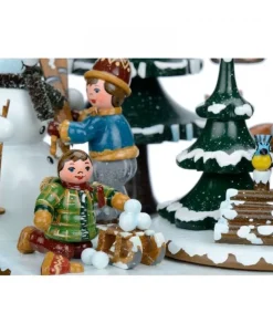 Hubrig, figurines pour enfant Boite A Musique Noël, Jeux D'Enfants Dans LÀ Neige Clearance