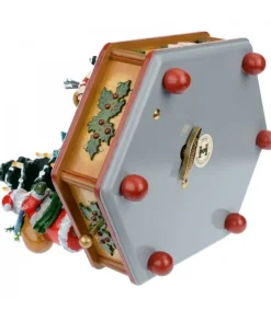 Hubrig, figurines pour enfant Boite A Musique Noël, Veillee Autour Du Sapin Clearance