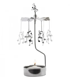 Pluto Produkter, déco de Noël Scandinave Bougeoir Carrousel Notes De Musique Sale