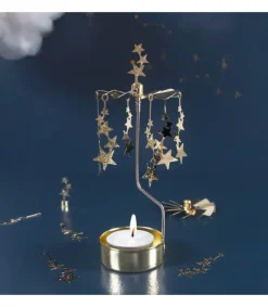 Pluto Produkter, déco de Noël Scandinave Bougeoir Carrousel Nuit Etoilee