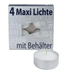 Ewa Kerzen, bougies de Noël et bougies de l'Avent Bougie Chauffe-Plat X 4 Sale