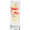Flatyz, bougie décorative scandinave Bougie Décorative Coquelicots Hot