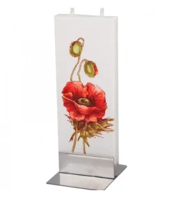 Flatyz, bougie décorative scandinave Bougie Décorative Fleur De Coqueliquot Online