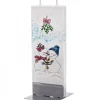Flatyz, bougie décorative scandinave Bougie De Noël Couple Bonhomme De Neige Online