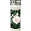 Ewa Kerzen, bougies de Noël et bougies de l'Avent Bougie Funeraire Gardenia, 21,5 Cm Online