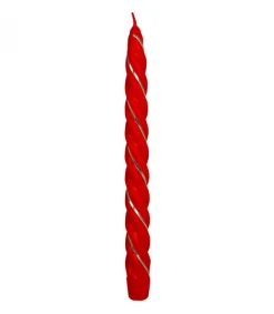 Ewa Kerzen, bougies de Noël et bougies de l'Avent Bougie Torsadee Pour Chandelier 25 Cm New