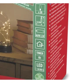 Konstsmide, guirlandes lumineuses de Noël Boule En Verre Lumineuse Décorative A Led, 17 Cm Sale