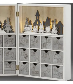 Konstsmide, guirlandes lumineuses de Noël Calendrier De L'Avent A Tiroir