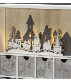Konstsmide, guirlandes lumineuses de Noël Calendrier De L'Avent A Tiroir