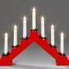 Konstsmide, guirlandes lumineuses de Noël Chandelier De Noël Rouge À 7 Branches Best
