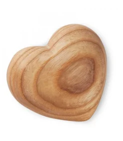Waldfabrik, photophore en bois et étoile sapin de Noël Coeur En Bois, 6 Cm Online