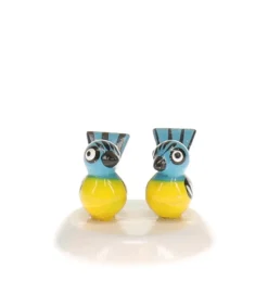 Hubrig, figurines pour enfant Couple De Mesanges - Village De Noël Miniature Best