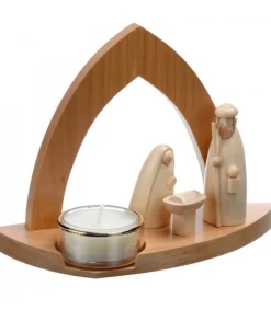 Schalling, crèche moderne Crèche Design Avec Bougeoir