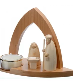 Schalling, crèche moderne Crèche Design Avec Bougeoir