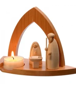 Schalling, crèche moderne Crèche Design Avec Bougeoir