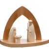 Schalling, crèche moderne Crèche Design En Bois En Forme D'Arche Clearance