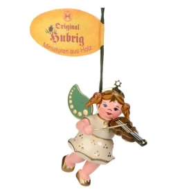 Hubrig, figurines pour enfant Déco Sapin De Noël, Ange Avec Un Violon Best
