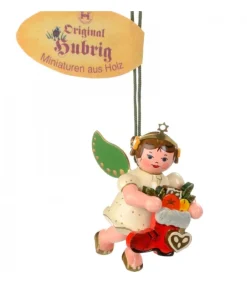 Hubrig, figurines pour enfant Déco Sapin De Noël, Ange Et Botte Rouge Outlet