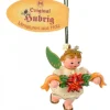 Hubrig, figurines pour enfant Déco Sapin De Noël, Ange Et Couronne De Fleurs Outlet