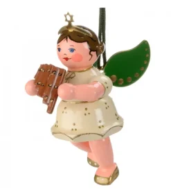 Hubrig, figurines pour enfant Déco Sapin De Noël, Ange Et Flute De Pan Outlet