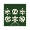 Ratags, décos de Noël lumineuses en bois Déco Sapin De Noël, Etoiles En Bois. 6 Motifs Differents - N° 9 Discount