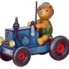 Hubrig, figurines pour enfant Déco Sapin Vintage, Ourson Et Tracteur Clearance