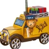 Hubrig, figurines pour enfant Déco Sapin Vintage, Ourson Et Voiture De La Poste New