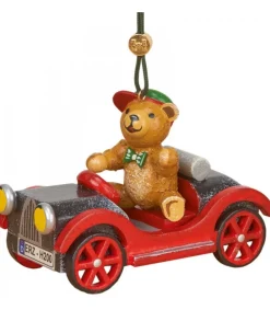 Hubrig, figurines pour enfant Déco Sapin Vintage, Ourson Et Auto Sale