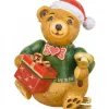 Hubrig, figurines pour enfant Déco Sapin Vintage, Ourson Et Paquet Cadeau Discount