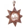 Waldfabrik, photophore en bois et étoile sapin de Noël Décoration Murale En Bois, Grande Etoile Motif Crèche De Noël, 19 Cm Sale