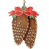Hubrig, figurines pour enfant Décorations Sapin De Noël A Suspendre, Pommes De Pin Outlet