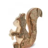 Waldfabrik, photophore en bois et étoile sapin de Noël Ecureuil En Bois 10 Cm Online