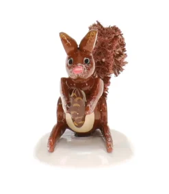 Hubrig, figurines pour enfant Ecureuil, Village De Noël Miniature