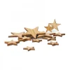 Waldfabrik, photophore en bois et étoile sapin de Noël Etoiles Décoratives En Bois Pour Table De Noël Best