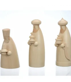 Schalling, crèche moderne Figurines Bois Pour Crèche De Noël, Les Trois Rois Mages, 12 Cm New