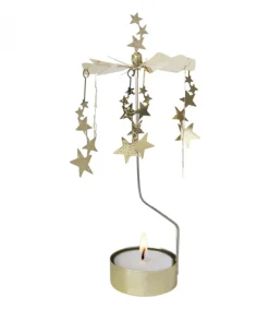Pluto Produkter, déco de Noël Scandinave Grand Bougeoir Carrousel Nuit Etoilee, 28 Cm Hot