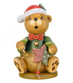 Hubrig, figurines pour enfant Grand Ourson De Noël Brule-Encens 22 Cm Hot