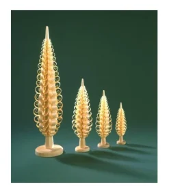 Richard Glasser, Pyramides de Noël allemandes Grand Sapin Noël Bois Sculpte, 35 Cm