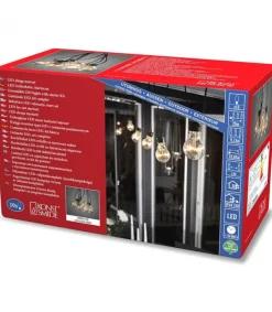 Konstsmide, guirlandes lumineuses de Noël Guirlande Lumineuse De Terrasse 10 M Extensible, 10 Ampoules Ambrees Hot