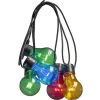 Konstsmide, guirlandes lumineuses de Noël Guirlande Lumineuse De Terrasse 10 M Extensible, 10 Ampoules Multicolores Discount