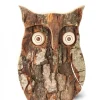 Waldfabrik, photophore en bois et étoile sapin de Noël Hibou En Bois D'Ecorce, 10 Cm Discount