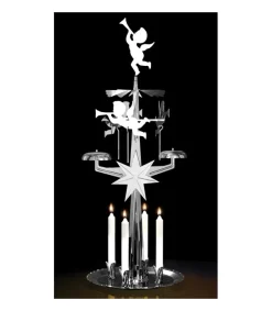 Angel Chimes, carillon des anges Kit Carillon Des Anges Argente + Bougies Outlet