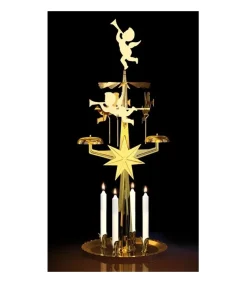 Angel Chimes, carillon des anges Kit Carillon Des Anges Dore + Bougies Clearance